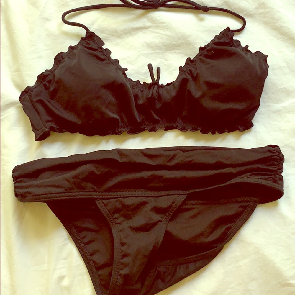 Victoria’s Secret bralette black bikini